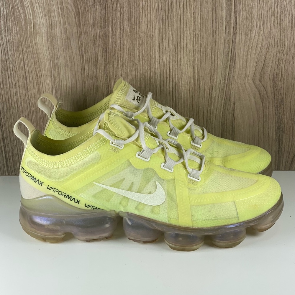 Nike Air Vapormax 2019 SE Yellow Running Shoes CI1246-302 Women’s Size 7.5